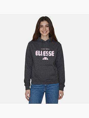 Ellesse - Felpa con cappuccio donna dallo stile moderno e confortevole