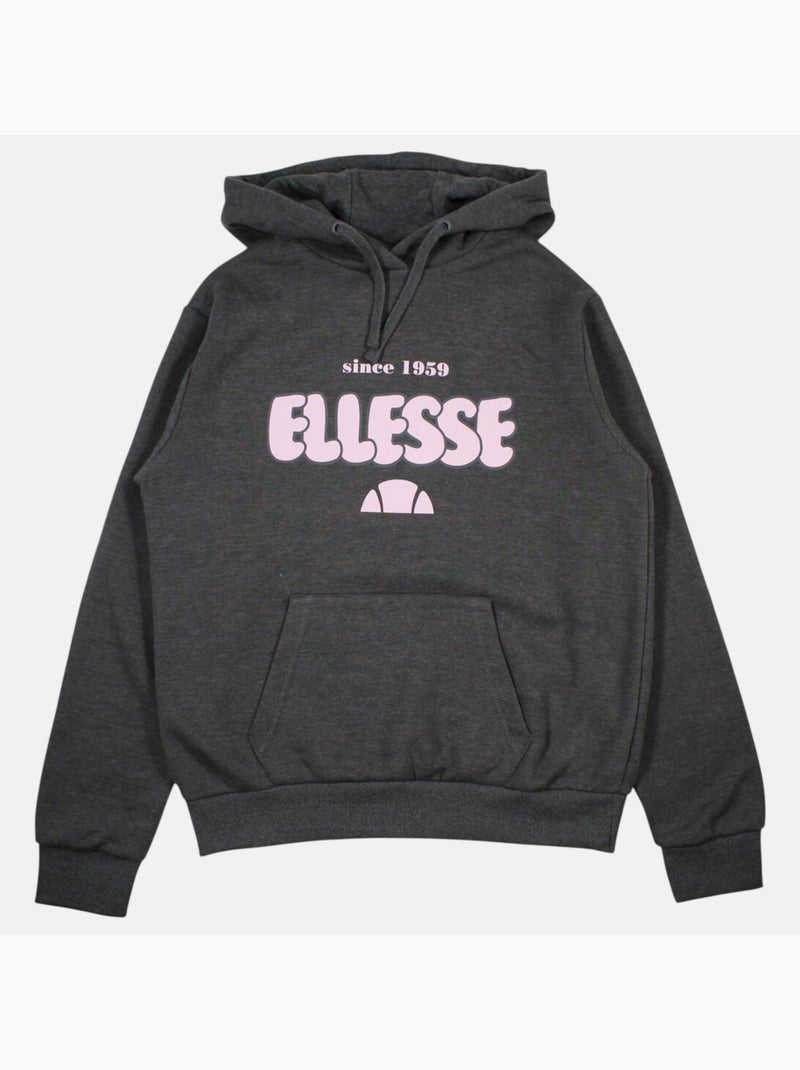 Ellesse - Felpa con cappuccio donna dallo stile moderno e confortevole Grigio - Kiabi