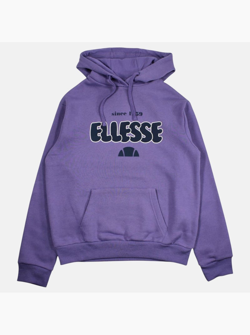 Ellesse - Felpa con cappuccio donna dallo stile moderno e confortevole Viola - Kiabi