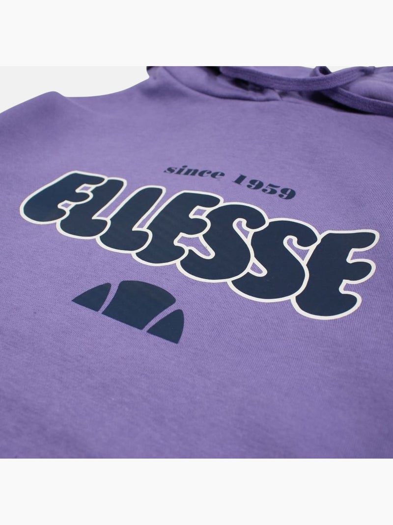 Ellesse - Felpa con cappuccio donna dallo stile moderno e confortevole Viola - Kiabi