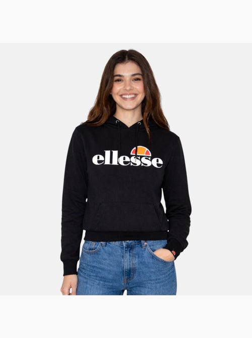 Ellesse - felpa con cappuccio stampata, con cordoncino e tasca a marsupio - Kiabi Ellesse - felpa con cappuccio stampata, con cordoncino e tasca a marsupio - Kiabi