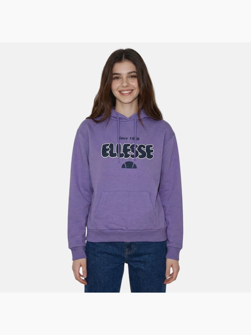 Ellesse - felpa con cappuccio stampata, con cordoncino e tasca a marsupio - Kiabi Ellesse - felpa con cappuccio stampata, con cordoncino e tasca a marsupio - Kiabi