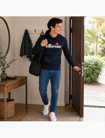 Ellesse - felpa con cappuccio uomo