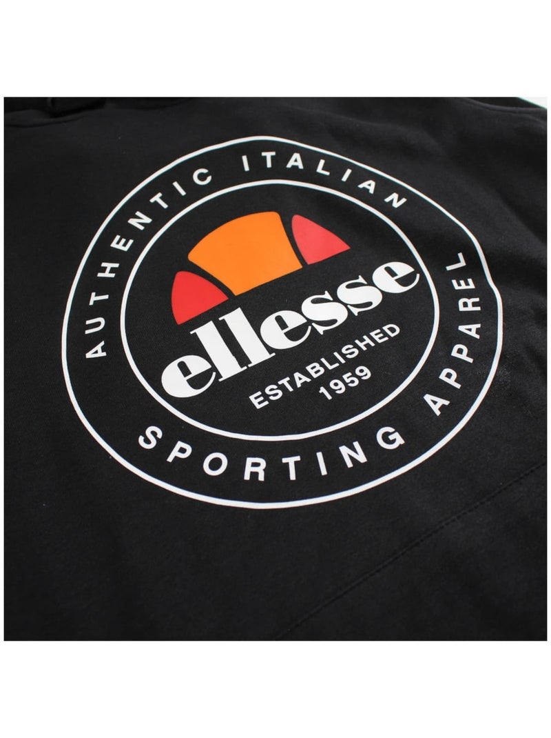 Ellesse - Felpa con cappuccio uomo Nero - Kiabi