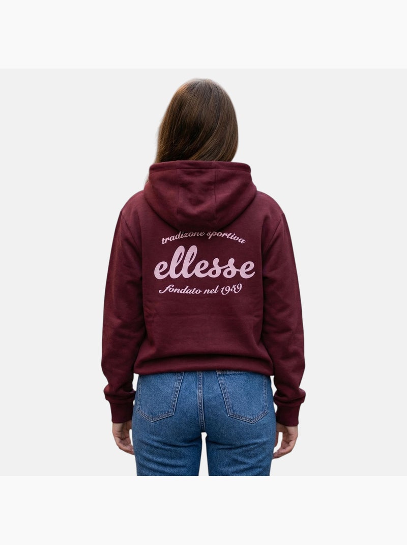 Ellesse - Felpa donna dallo stile casua Bordeaux - Kiabi