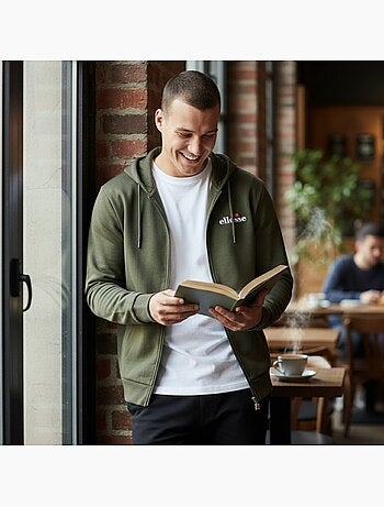 Ellesse - Giacca con cappuccio uomo