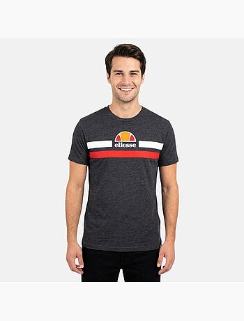 Ellesse - maglietta a maniche corte con strisce a contrasto