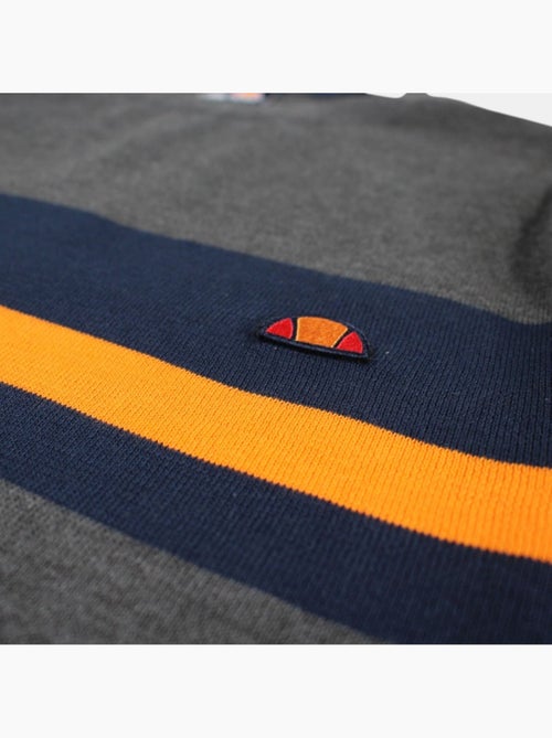 Ellesse - maglione a collo rotondo e maniche lunghe, con strisce a contrasto - Kiabi Ellesse - maglione a collo rotondo e maniche lunghe, con strisce a contrasto - Kiabi