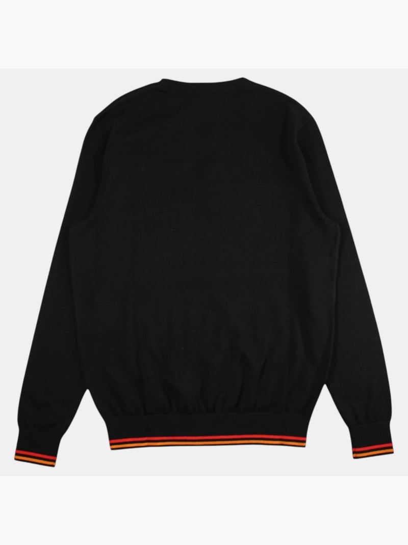 Ellesse - Maglione da uomo , stile minimalista con finiture a contrasto Nero - Kiabi