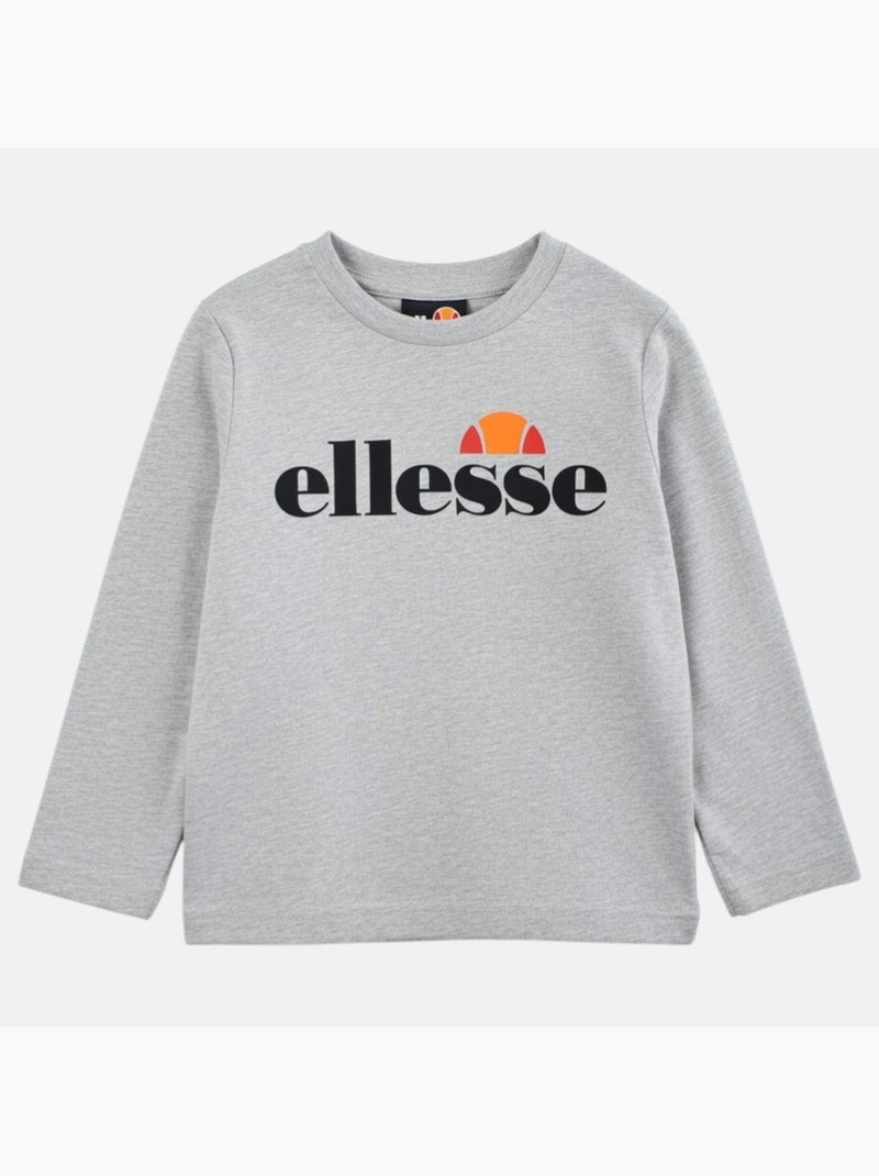 Ellesse - Set 3 pezzi: T-shirt, giacca con cappuccio e pantalone da jogging bambino Nero - Kiabi