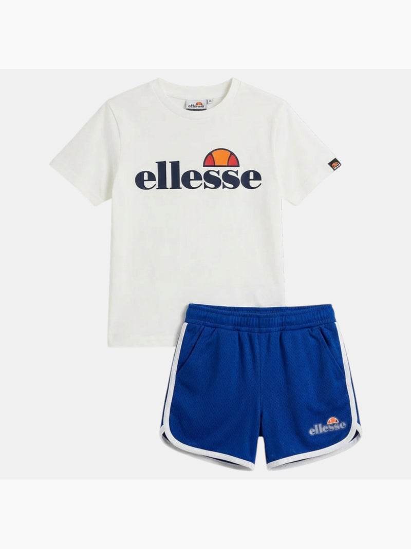 Ellesse - Set 3 pezzi: T-shirt, pantaloncini e calzini Blu - Kiabi