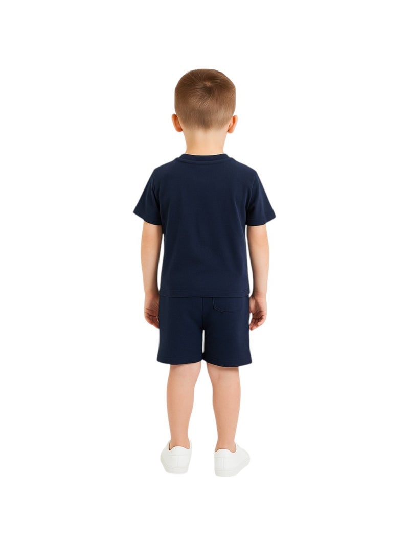 Ellesse - Set 3 pezzi: T-shirt, pantaloncini e zaino Blu - Kiabi