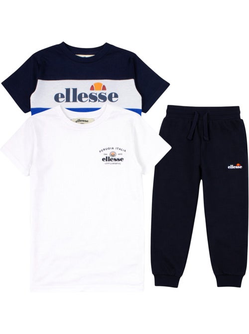 Ellesse - set composto da 2 magliette a maniche corte e pantaloni da jogging - Kiabi Ellesse - set composto da 2 magliette a maniche corte e pantaloni da jogging - Kiabi