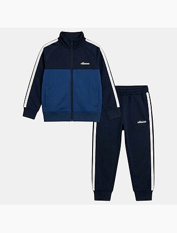 Ellesse - set composto da giacca con zip e collo alto e pantaloni da jogging
