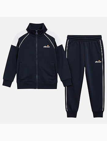 Ellesse - set composto da giacca con zip e collo alto e pantaloni da jogging