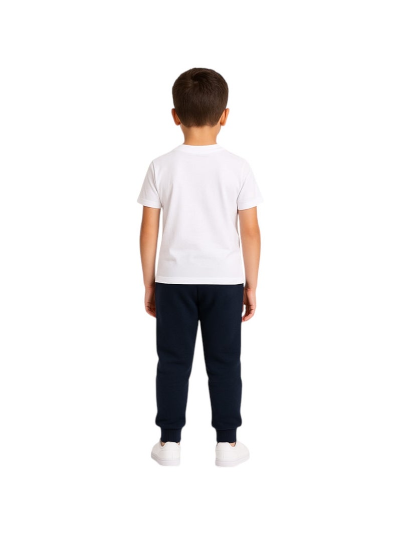 Ellesse - Set di 2 T-shirt e pantalone Blu marino - Kiabi