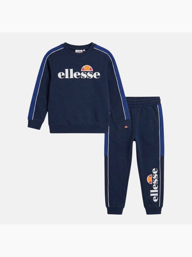 Ellesse - Set felpa e pantalone da jogging bambino Blu marino - Kiabi