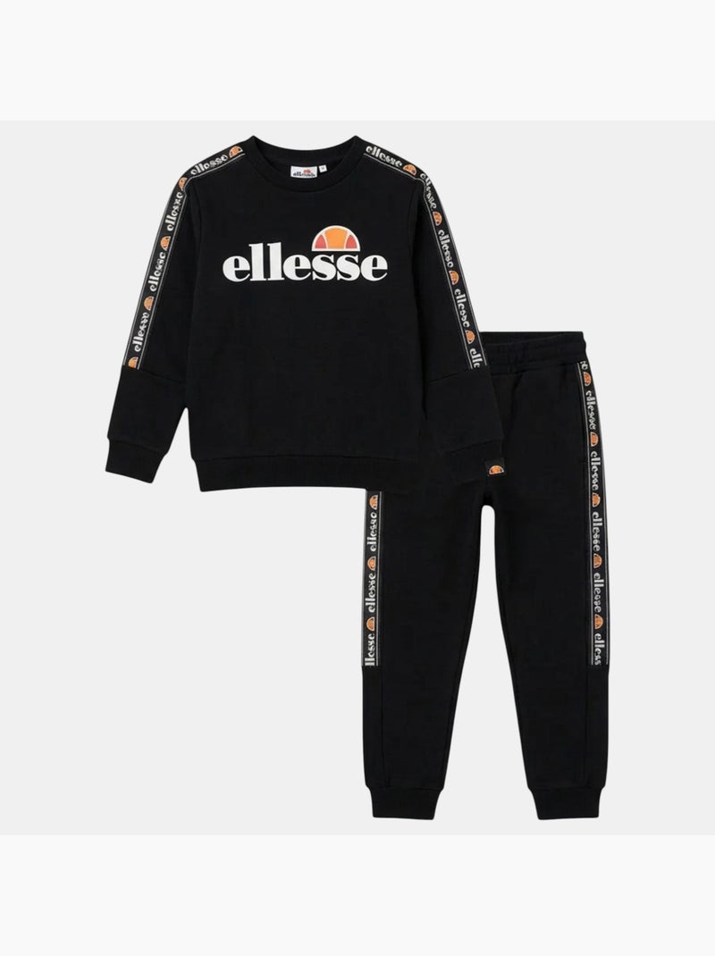 Ellesse - Set felpa e pantalone da jogging bambino Nero - Kiabi