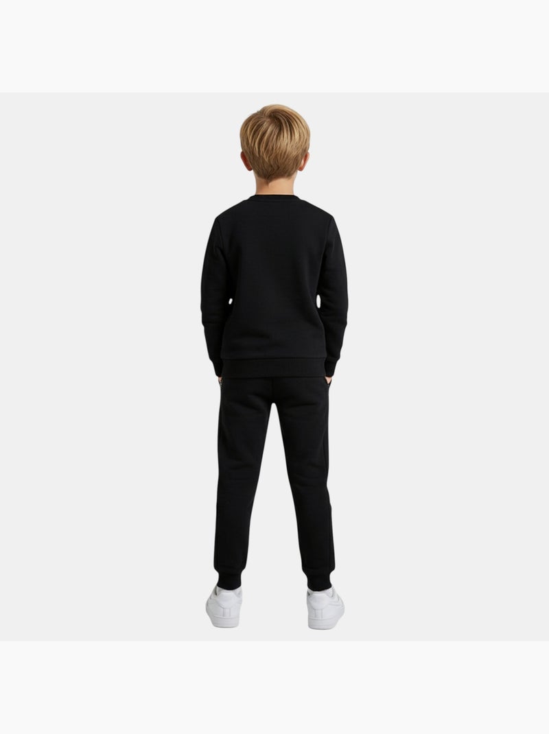 Ellesse - Set felpa e pantalone da jogging bambino Nero - Kiabi