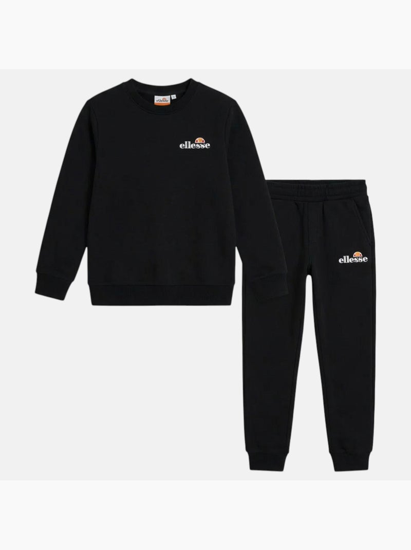 Ellesse - Set felpa e pantalone da jogging bambino Nero - Kiabi