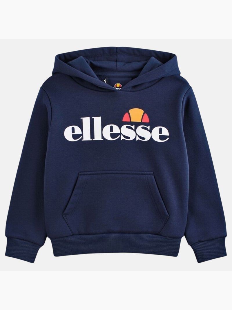 Ellesse - Set giacca con cappuccio e pantalone da jogging bambino Blu marino - Kiabi