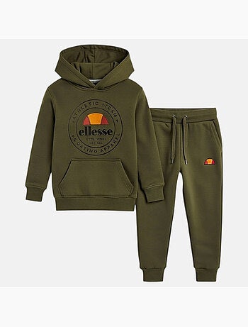 Ellesse - Set giacca con cappuccio e pantalone da jogging bambino