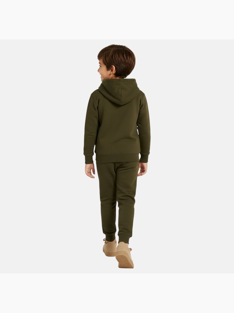 Ellesse - Set giacca con cappuccio e pantalone da jogging bambino Cachi - Kiabi