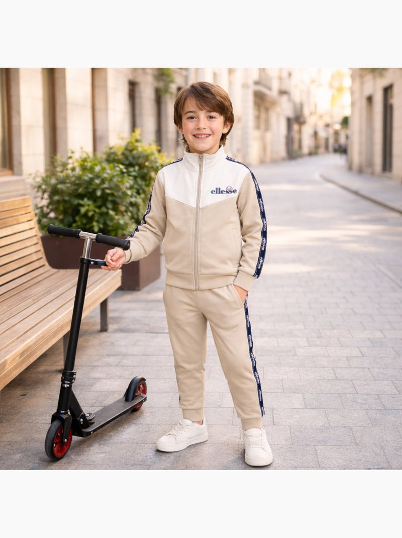 Ellesse - Set giacca e pantalone da jogging bambino Beige - Kiabi