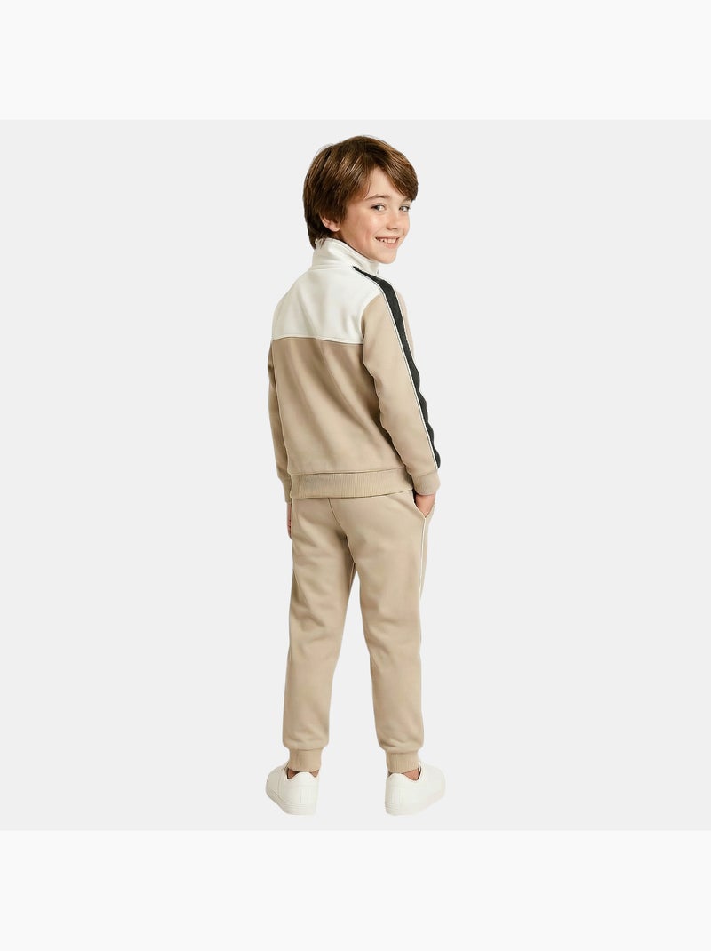 Ellesse - Set giacca e pantalone da jogging bambino Beige - Kiabi