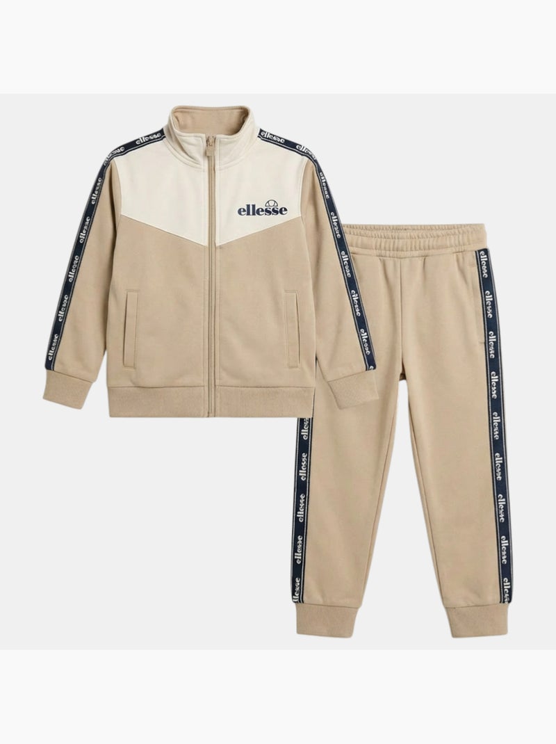 Ellesse - Set giacca e pantalone da jogging bambino Beige - Kiabi