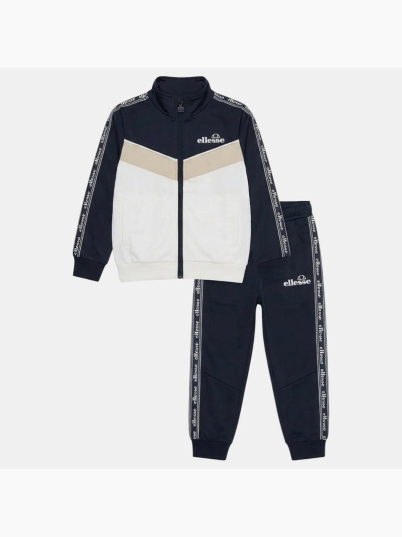 Ellesse - Set giacca e pantalone da jogging bambino Nero - Kiabi
