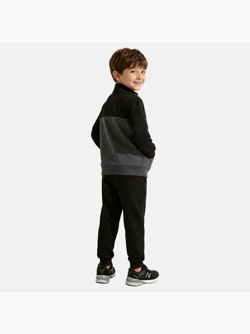 Ellesse - Set giacca e pantalone da jogging bambino Nero - Kiabi