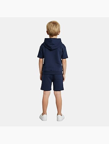 Ellesse - Set T-shirt con cappuccio e pantaloncini bambino