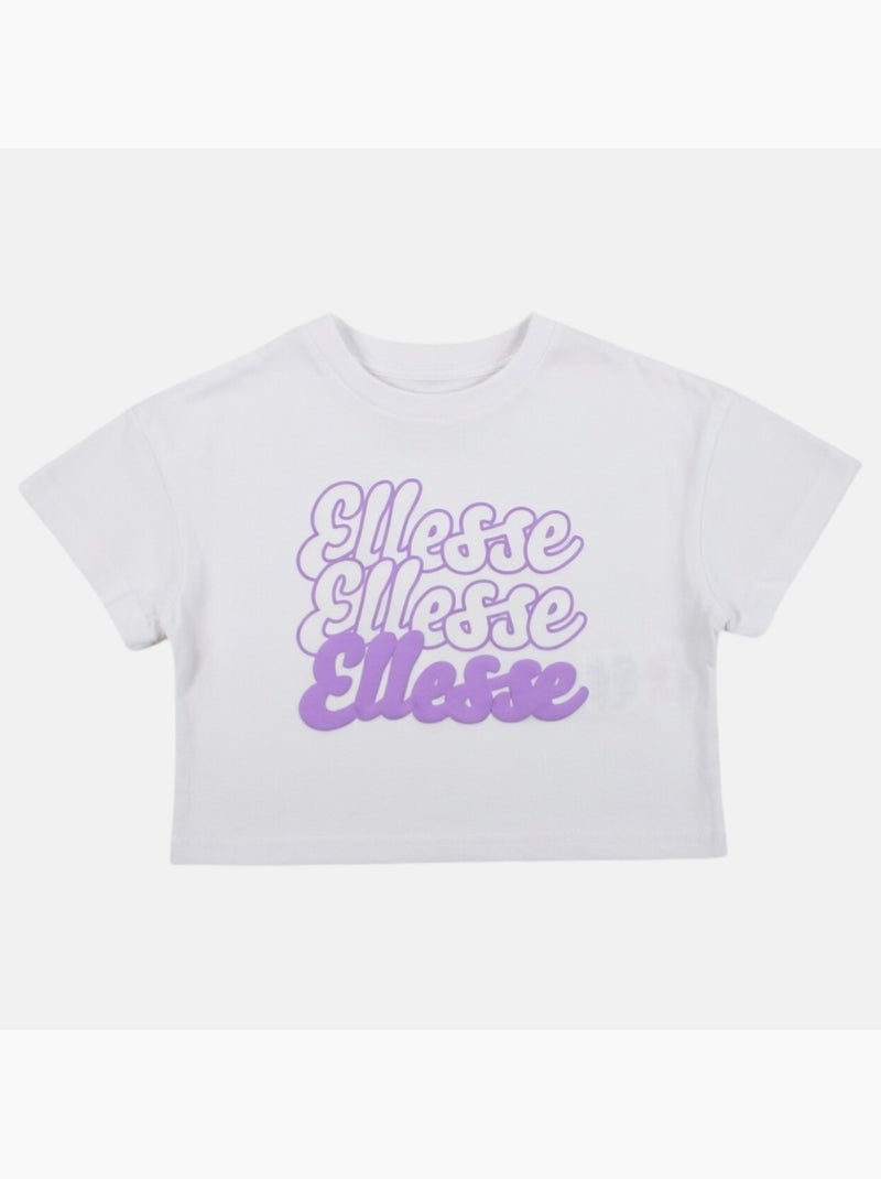 Ellesse - T shirt bambina a maniche corte Bianco - Kiabi