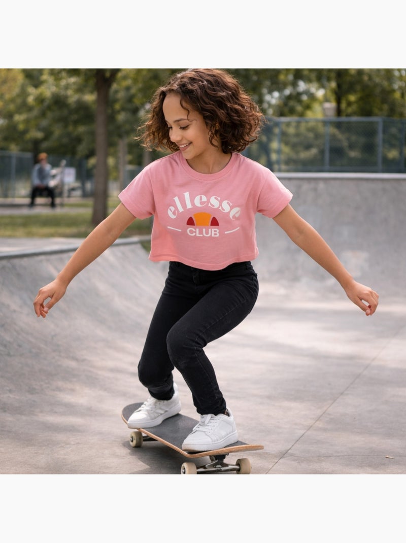 Ellesse - T shirt bambina a maniche corte Rosa - Kiabi