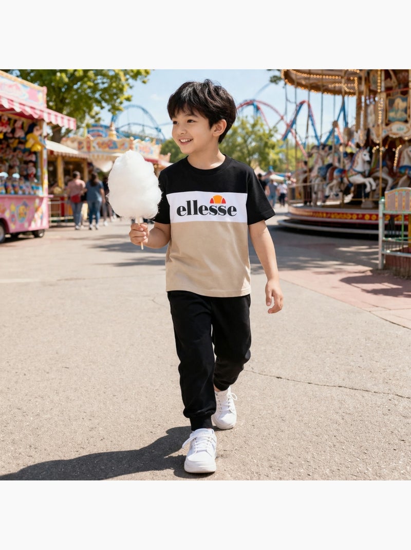 Ellesse - T shirt bambino a maniche corte Beige - Kiabi