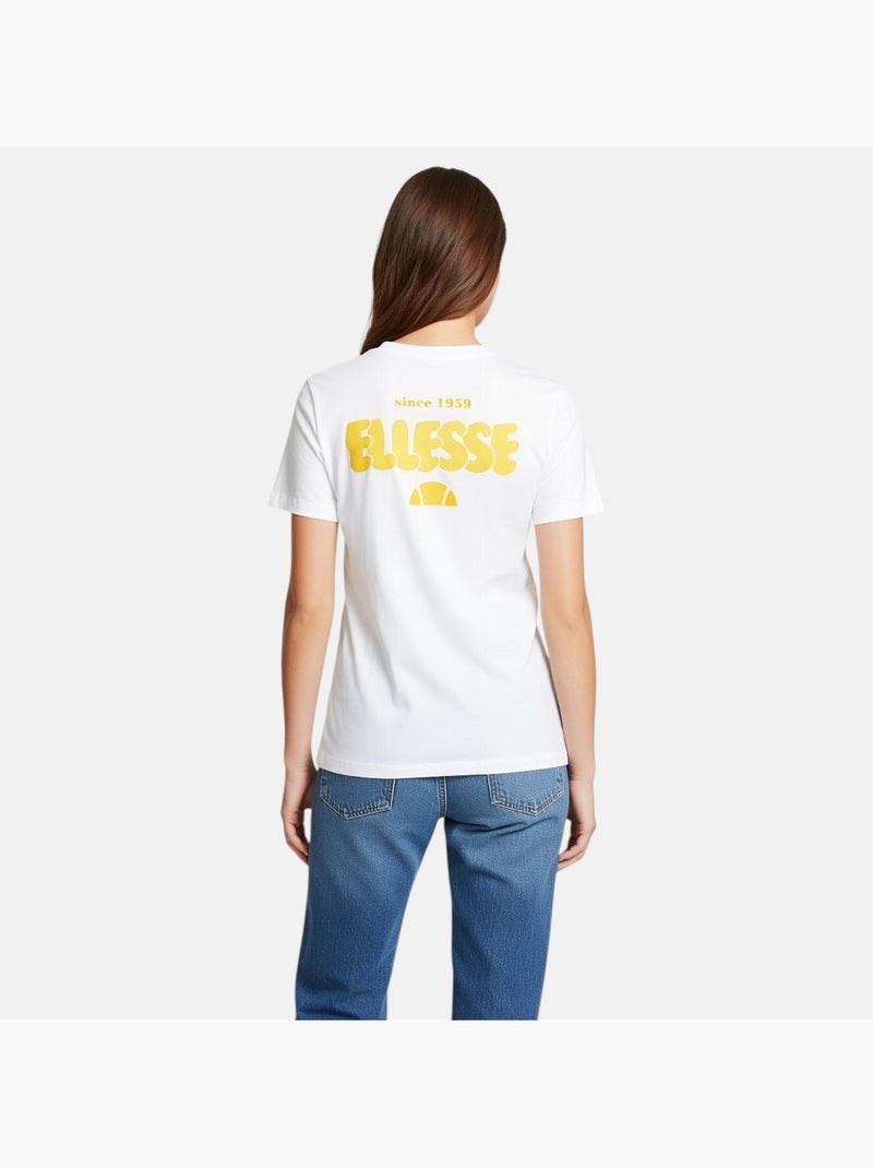 Ellesse - T shirt donna maniche corte Bianco - Kiabi