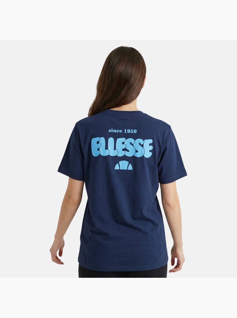 Ellesse - T shirt donna maniche corte Blu marino - Kiabi