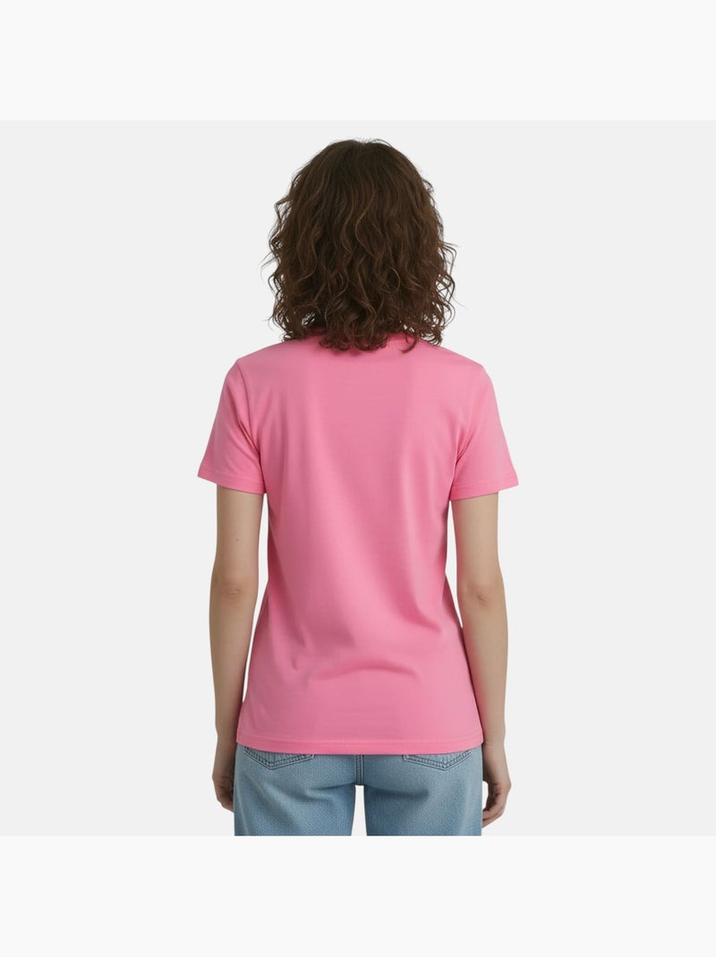 Ellesse - T shirt donna maniche corte Rosa - Kiabi