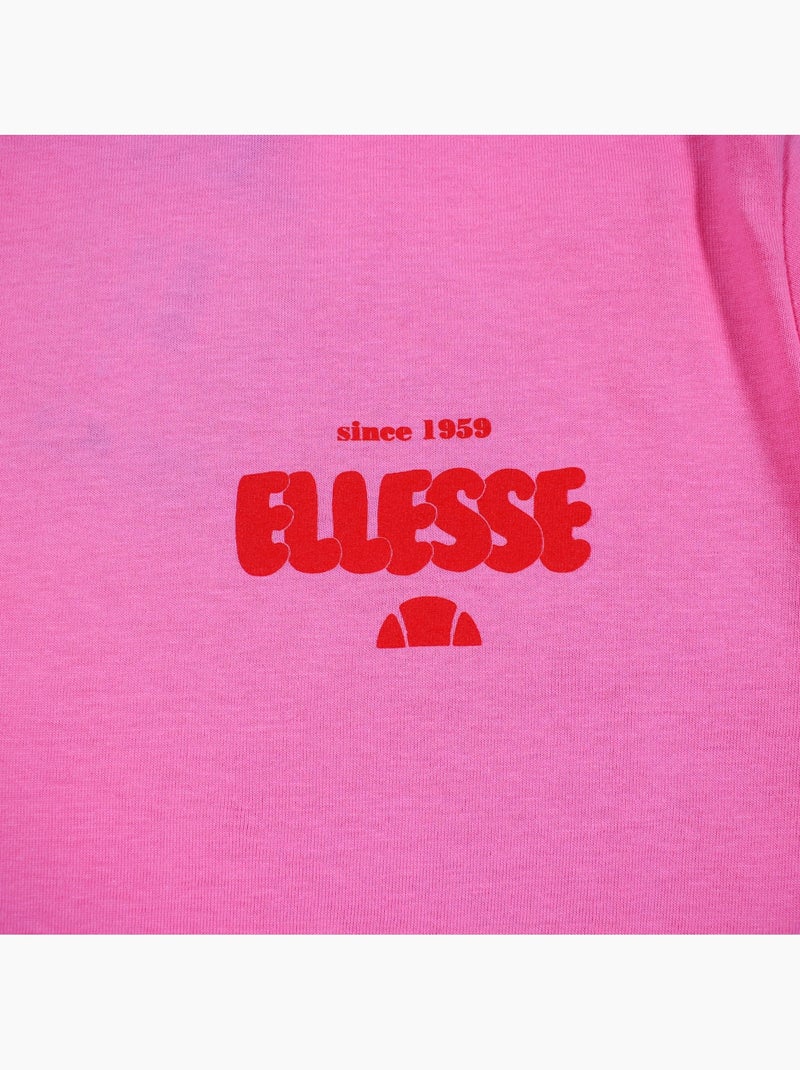 Ellesse - T shirt donna maniche corte Rosa - Kiabi