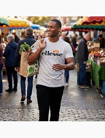 Ellesse - t shirt uomo a maniche corte