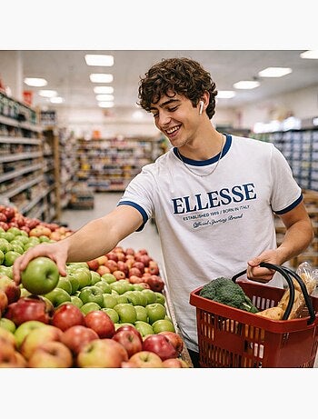 Ellesse - T shirt uomo a maniche corte