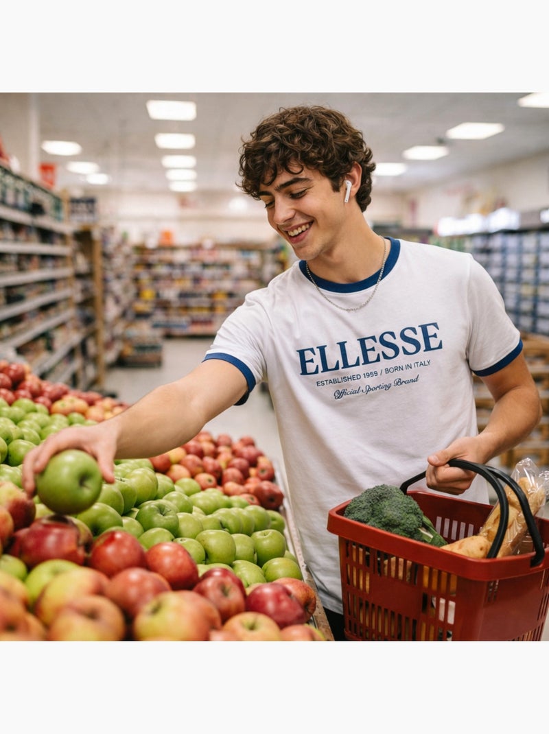 Ellesse - T shirt uomo a maniche corte Bianco - Kiabi
