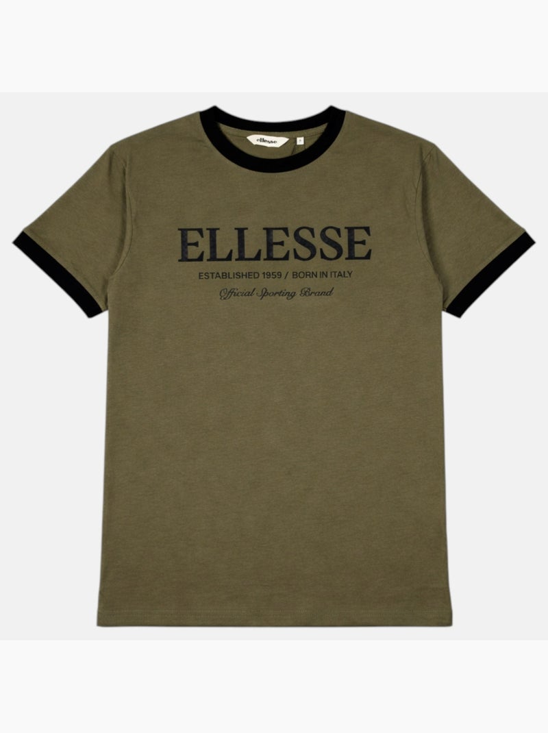 Ellesse - T shirt uomo a maniche corte Cachi - Kiabi