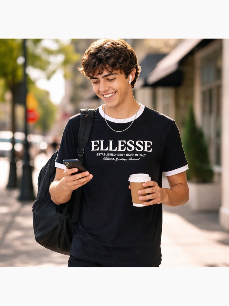 Ellesse - T shirt uomo a maniche corte Nero - Kiabi