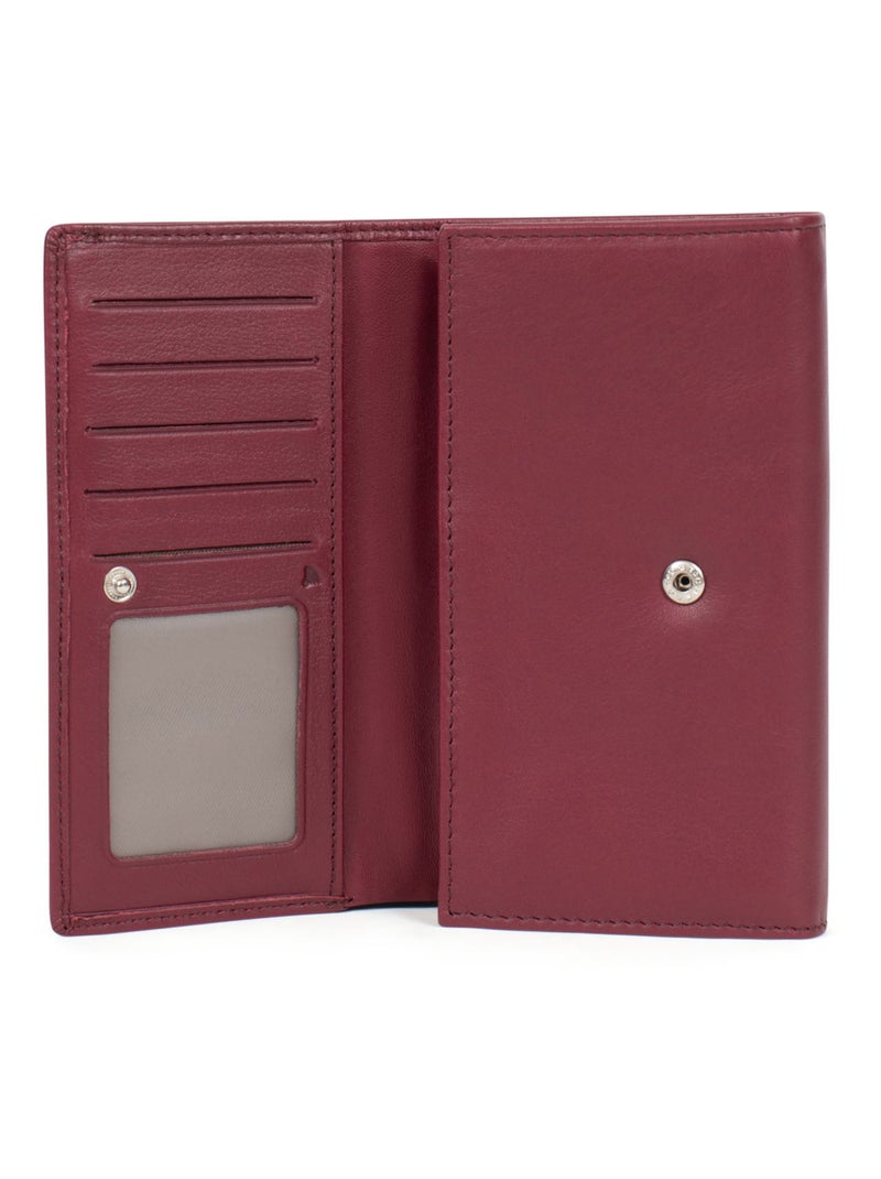 ÉMY - Portafoglio - Pelle Nero Bordeaux - Kiabi
