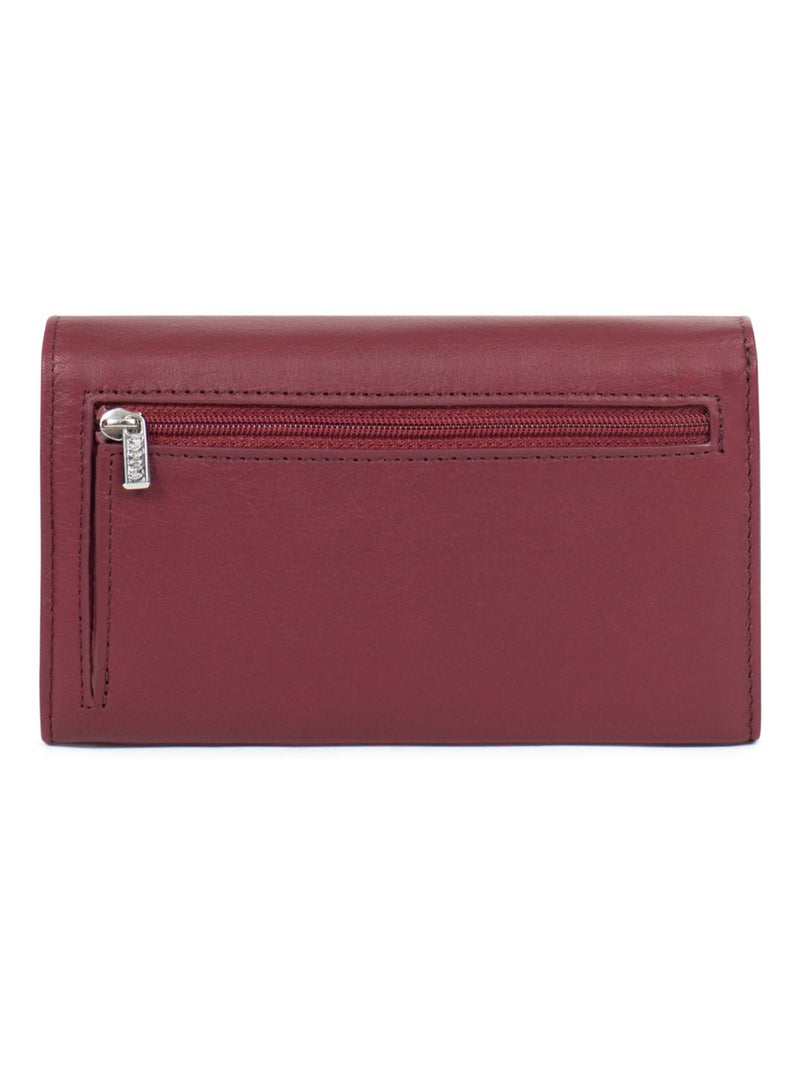 ÉMY - Portafoglio - Pelle Nero Bordeaux - Kiabi