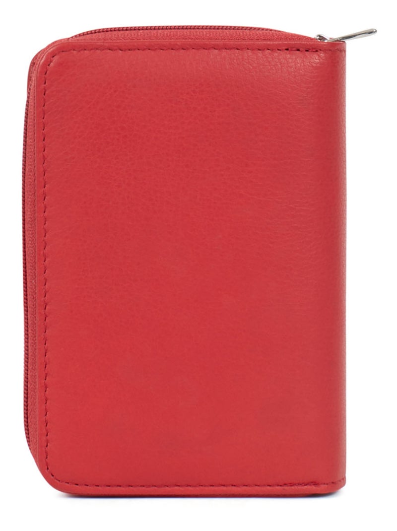 ÉMY - Portafoglio - Pelle Rosso scuro - Kiabi