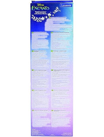 Encanto Trendy Microfono luminoso con altoparlante (auxin), melodie ed effetti sonori