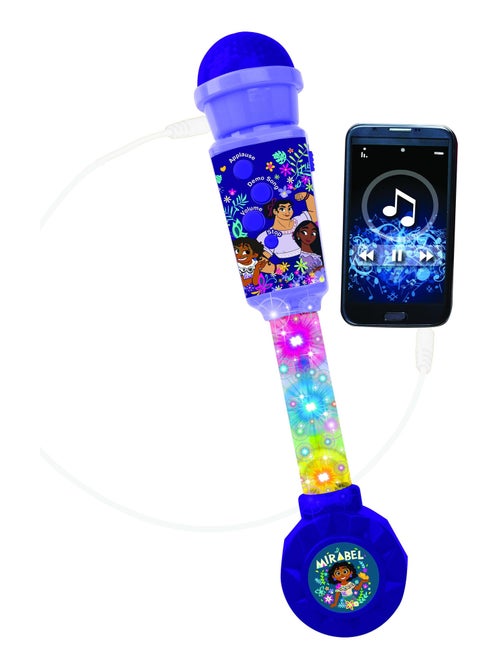 Encanto Trendy Microfono luminoso con altoparlante (auxin), melodie ed effetti sonori - Kiabi
